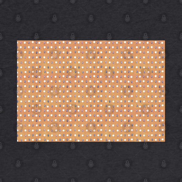 Orange Pills Pattern by Theokotos